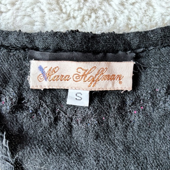 EUC BEAUTIFUL Mara Hoffman Beaded Embellish Racerback Tank Sz Small - A FIND!!! - Picture 7 of 8